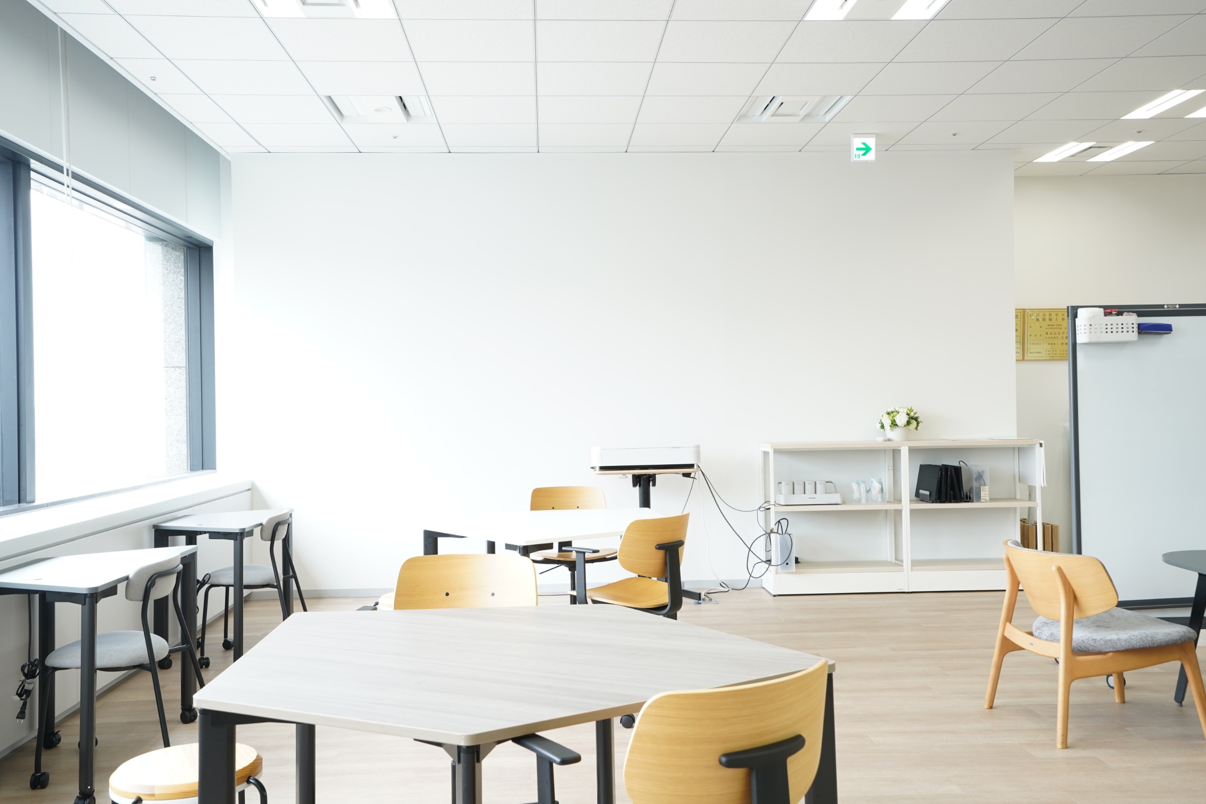 エントランスの通常レイアウト