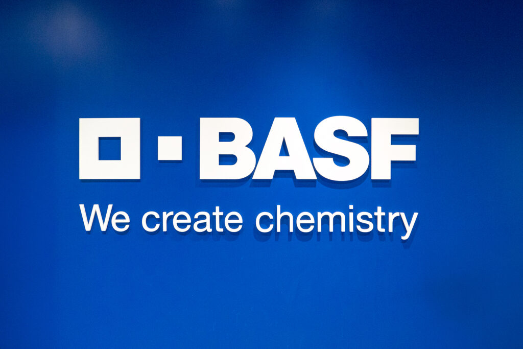 総務コンサルティング・総務アウトソーシング事例にお答えいただいたBASFジャパン株式会社のエントランス